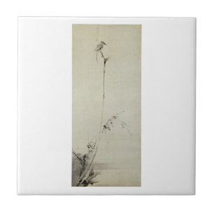Malerei von Miyamoto Musashi, C. 1600's Fliese