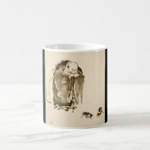 Malerei von Miyamoto Musashi, C.1600s Tasse