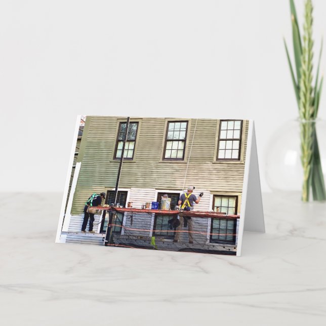 Malerei während der Pandemie Karte (Vorderseite)