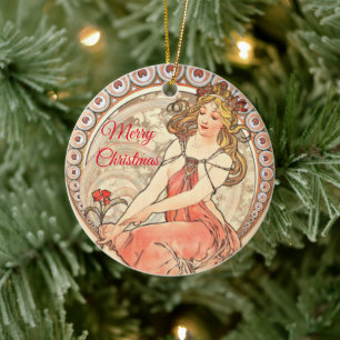 Malerei, Weihnachten Keramik Ornament