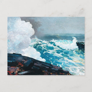 Malerei Winslow Homer, Northeaster, 1895 Postkarte