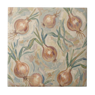 Malerei-Zwiebelmuster-Impressionismus-Kunst Fliese