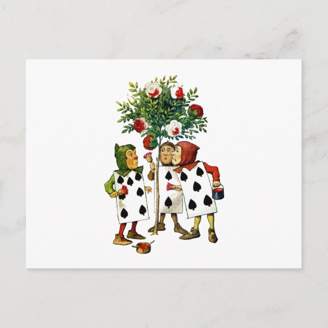 MALERIERUNG DER ROSE DER KÖCHE POSTKARTE (Vorderseite)