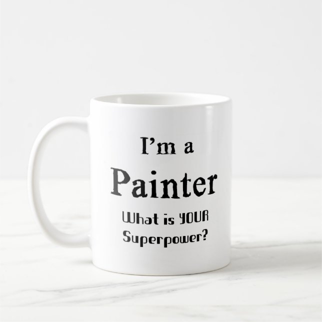 Malerin Kaffeetasse (Links)