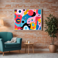 Malerische Abstrakte Kunst des Mittelalters