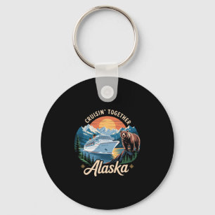 Malerische Alaska-Kreuzfahrt-Abenteuer Bärenberge Schlüsselanhänger