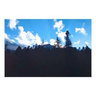 Malerische alpine Landschaft - Wilde Natur Rumänie Fotodruck