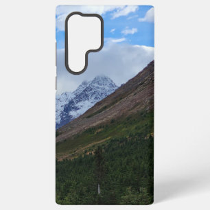 Malerische Bergtal-Landschaft mit Schneegipfeln Samsung Galaxy Hülle