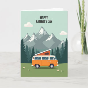 Malerische Fathers Day RV Reise Karte