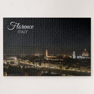Malerische Florenz Italien Skyline Puzzle