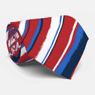 Malerische gestreifte Krawatten