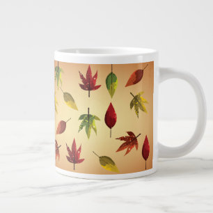 Malerische Herbstblätter Jumbo-Tasse