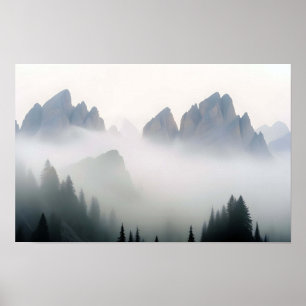Malerische Landschaft Außenbereich Natur Hintergru Poster