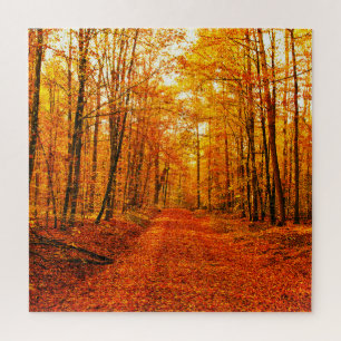 Malerische Landschaft des Herbstes Puzzle