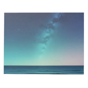Malerische Landschaft Himmel Hintergrundinformatio Notizblock