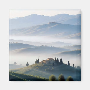 Malerische Landschaft Panoramablick Landschaft Hin Magnet