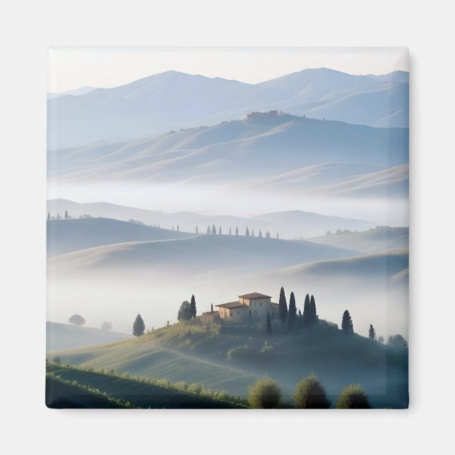 Malerische Landschaft Panoramablick Landschaft Hin Magnet (Vorne)