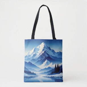Malerische Landschaft Winter Natur Hintergrund Kun