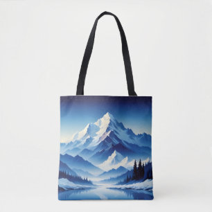 Malerische Landschaft Winter Natur Hintergrund Kun