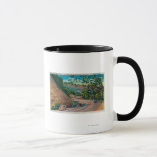 Malerische Landstraße Los Gatos nahe Santa Cruz Tasse