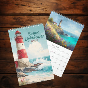 Malerische Leuchttürme 2027 Kalender