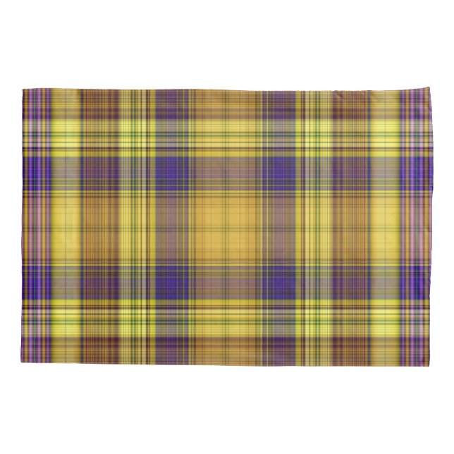 Malerische Madras Kissenbezug (Rückseite)