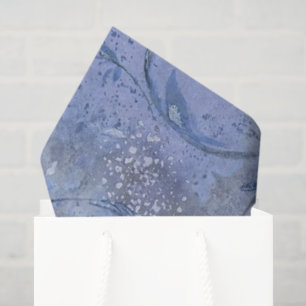 Malerische rauchblaue träumerische Farbtöne Seidenpapier