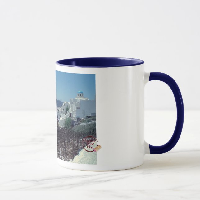 Malerische Santorini Kaffee-Tasse Tasse (Rechts)