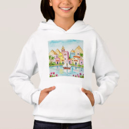 Malerische Stadt Hoodie