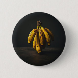 Malerische stehende Bananen Button