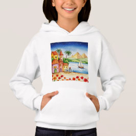 Malerische Szene Hoodie