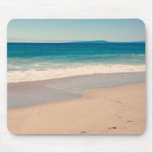 Malerische Türkisblaue Strand-Foto-Anpassung Mousepad