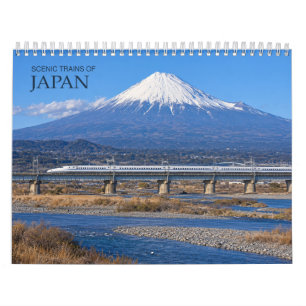 Malerische Züge Japans: Schöne Bahnreisen Kalender