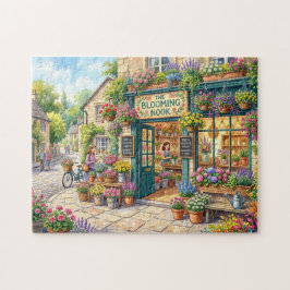 Malerischer Blumenladen Puzzle