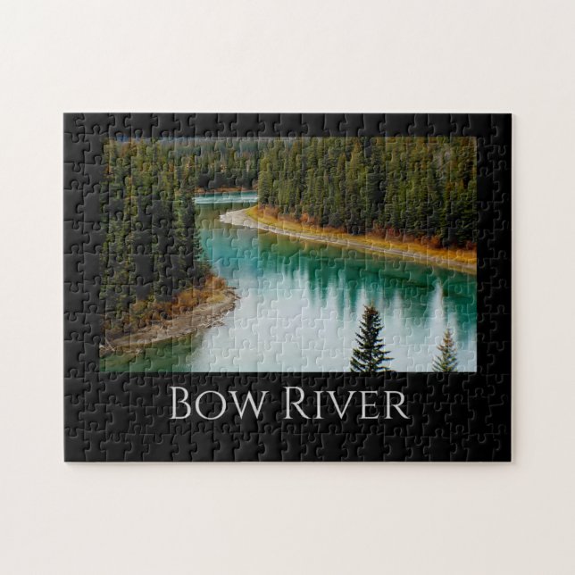 Malerischer Bow River Puzzle (Horizontal)