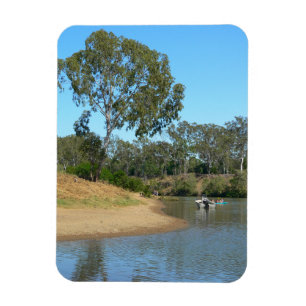 Malerischer Calliope-Fluss Queensland-Landschaft Magnet