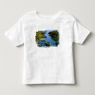 Malerischer Fluss nahe Ocho Rios in Jamaika Kleinkind T-shirt