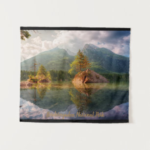 Malerischer Nationalpark Berchtesgaden Wandteppich