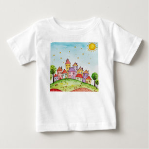 Malerisches Dorf Baby T-shirt