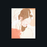 Malerisches Portrait Leinwanddruck<br><div class="desc">Anstrichene Portraits I bis Juni Erica Vess. | 142233GG</div>