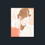 Malerisches Portrait Leinwanddruck<br><div class="desc">Anstrichene Portraits I bis Juni Erica Vess. | 142233GG</div>