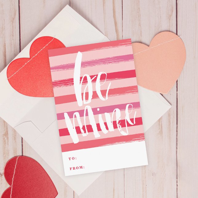 Malerisches Strip-Klassenzimmer Valentinstag-Karte Einladung (Von Creator hochgeladen)