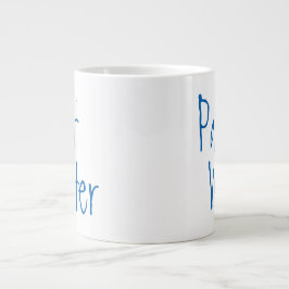 Malerisches Wasser nicht Wasser färben Spaß Kunst Jumbo-Tasse