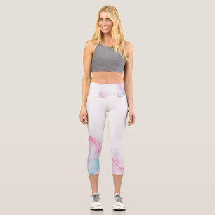 Malermarmor Hochwaisted Capris
