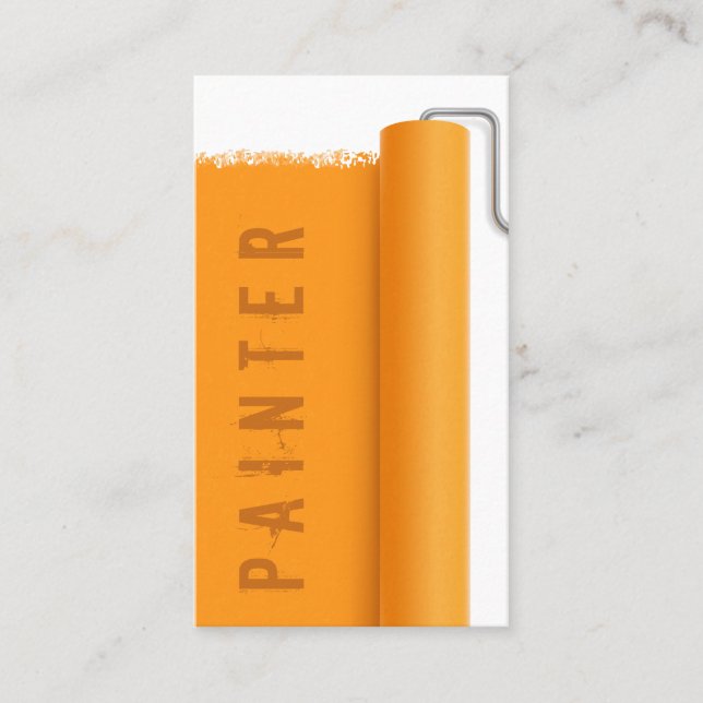 Malermodernes berufliches Design Visitenkarte (Vorderseite)