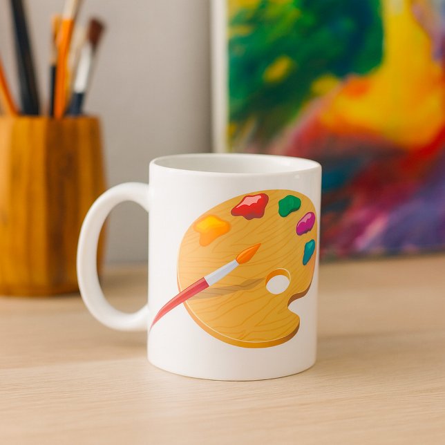 Malerpalette Tasse (Von Creator hochgeladen)