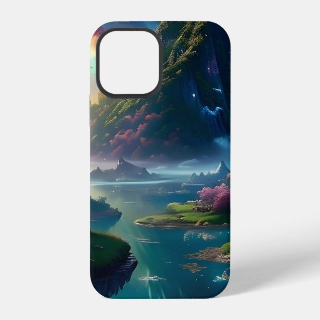 Malerschaft Landschaft Vier iPhone Hülle (Rückseite)