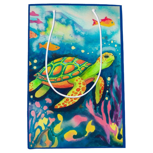 Malerschildkröte Mittlere Geschenktüte (Vorderseite)