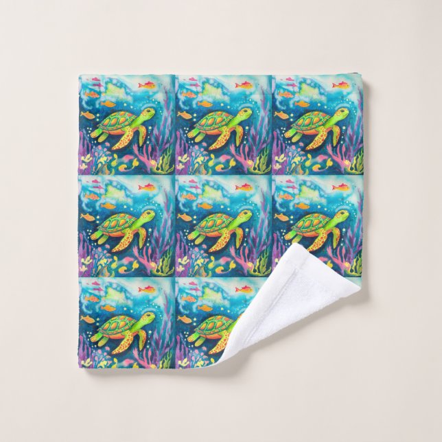 Malerschildkröte Waschlappen (Waschlappen)