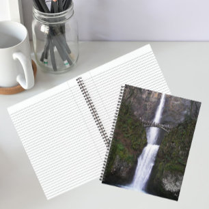 Malersiche Multnomah Falls Landschaft Notizbuch
